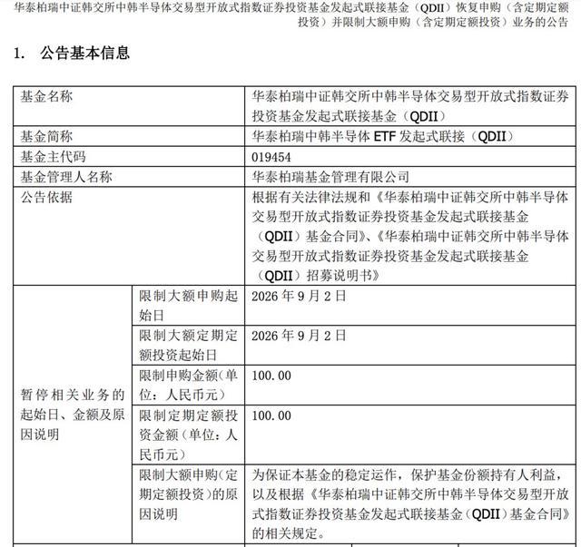 红人圈动态 | 网红QDII又迎活水,多只恢复场外申购或放松限购